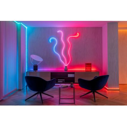 Twinkly - Светодиодная RGB-лента с регулированием яркости FLEX 300xLED 3 м Wi-Fi