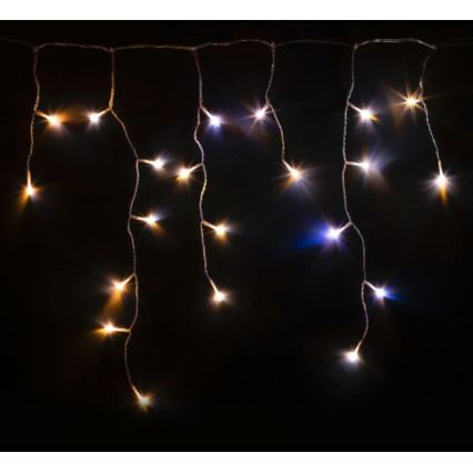 Twinkly - Светодиодная уличная рождественская гирлянда-водопад ICICLE 190xLED 11,5 м IP44 Wi-Fi