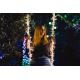 Twinkly - LED RGBW Вулична різдвяна гірлянда-штора з регулюванням яскравості ICICLE 190xLED 11,5м IP44 Wi-Fi