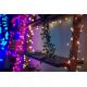 Twinkly - Светодиодная уличная рождественская RGB гирлянда-водопад с регулированием яркости ICICLE 190xLED 11,5 м IP44 Wi-Fi