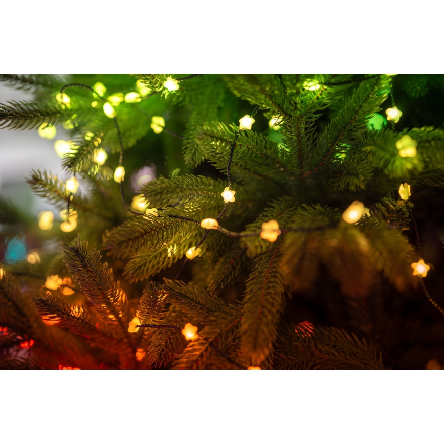 Twinkly - RGB LED гірлянда CANDIES, 200 світлодіодів, 14 м, з регулюванням яскравості, USB, Wi-Fi