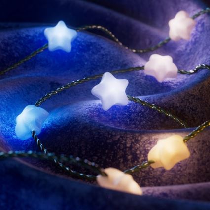 Twinkly - LED RGB з регулюванням яскравості різдвяна гірлянда CANDIES 200xLED 14 м USB Wi-Fi