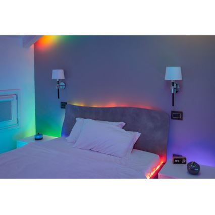 Twinkly - LED RGB Подовжуюча стрічка з регулюванням яскравості LINE 100xLED 1,5 м Wi-Fi