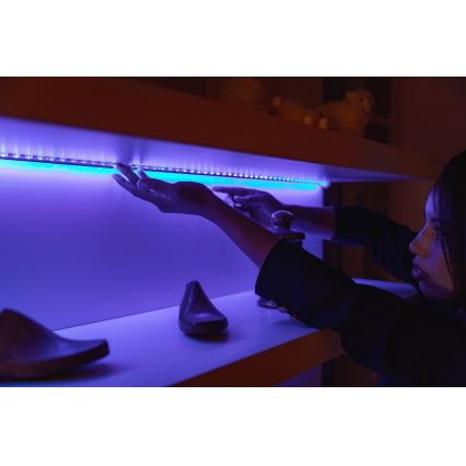 Twinkly - LED RGB Подовжуюча стрічка з регулюванням яскравості LINE 100xLED 1,5 м Wi-Fi