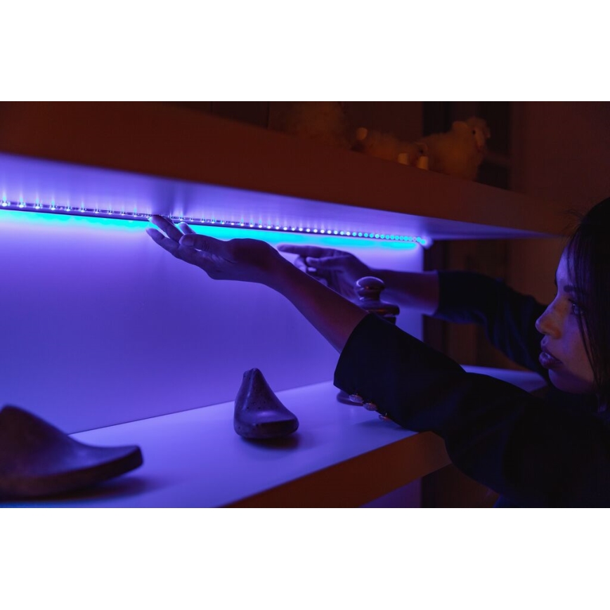 Twinkly - LED RGB Подовжуюча стрічка з регулюванням яскравості LINE 100xLED 1,5 м Wi-Fi