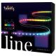 Twinkly - Светодиодная удлинительная RGB-лента с регулированием яркости LINE 100xLED 1,5 м Wi-Fi