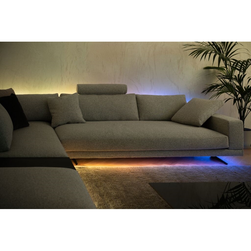 Twinkly - Светодиодная RGB-лента с регулированием яркости LINE 100xLED 1,5 м Wi-Fi