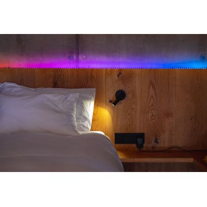 Twinkly - Светодиодная RGB-лента с регулированием яркости LINE 100xLED 1,5 м Wi-Fi