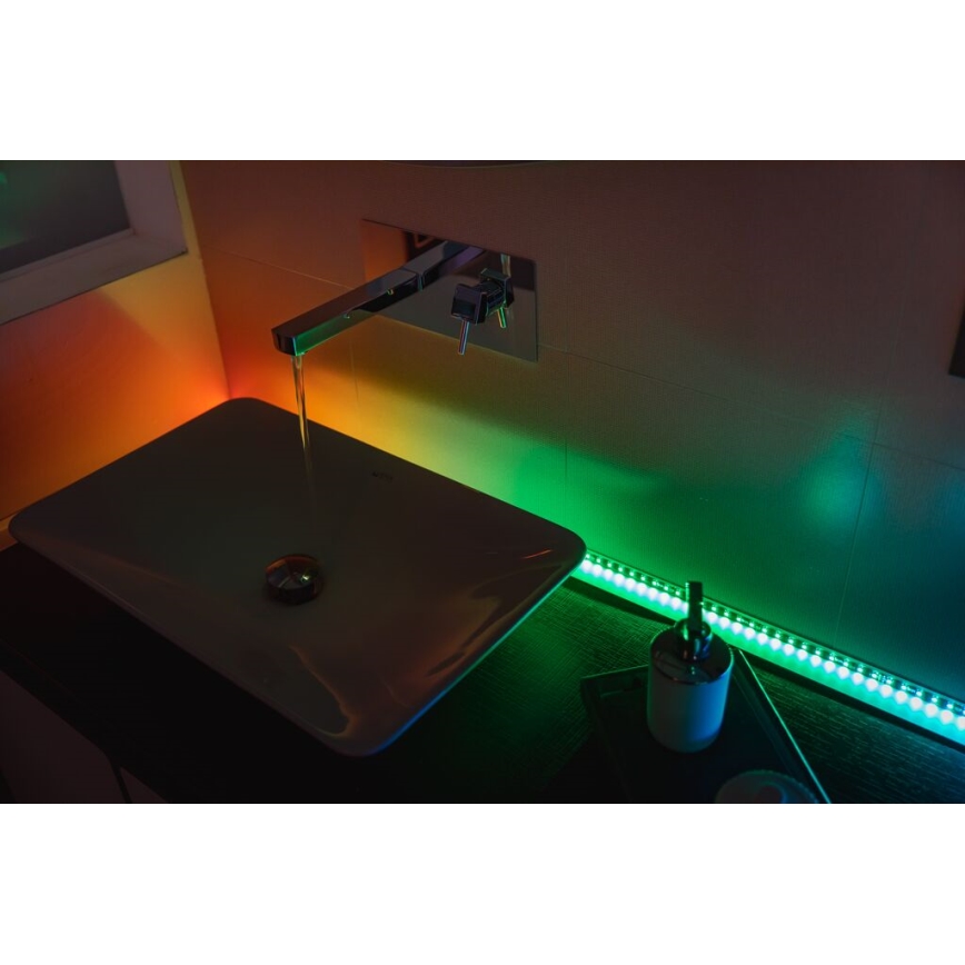 Twinkly - Светодиодная RGB-лента с регулированием яркости LINE 100xLED 1,5 м Wi-Fi