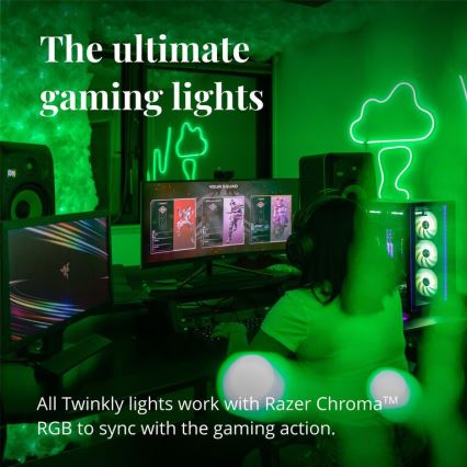 Twinkly - Светодиодная RGB-лента с регулированием яркости LINE 100xLED 1,5 м Wi-Fi