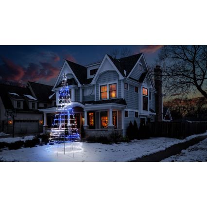 Twinkly - LED RGBW диммируемая уличная рождественская ёлка LIGHT TREE 1000xLED 6 м IP44 Wi-Fi