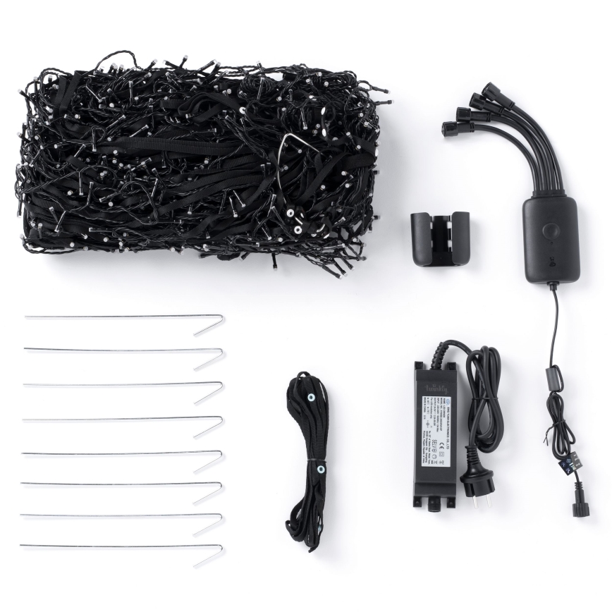 Twinkly - LED RGBW диммируемая уличная рождественская ёлка LIGHT TREE 1000xLED 6 м IP44 Wi-Fi