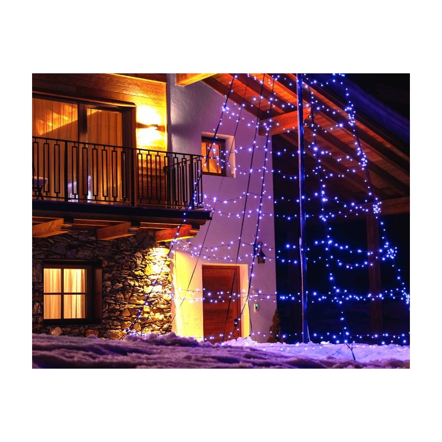 Twinkly - LED RGBW Вулична різдвяна ялинка  з регулюванням яскравості LIGHT TREE 450xLED 3 м IP44 Wi-Fi