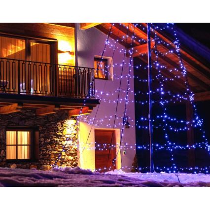 Twinkly - Світлодіодна RGBW регульована зовнішня різдвяна ялинка LIGHT TREE 750 світлодіодів 4 м IP44 Wi-Fi