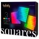 Twinkly - НАБІР 3xLED RGB Панель з регулюванням яскравості SQUARES 64xLED 16x16 см Wi-Fi