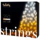 Twinkly - Светодиодная уличная рождественская гирлянда с регулированием яркости STRINGS 250xLED 23,5 м IP44 Wi-Fi