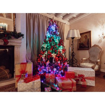 Twinkly - RGBW LED регульований зовнішній різдвяний гірлянд STRINGS 250xLED 23,5 м IP44 Wi-Fi