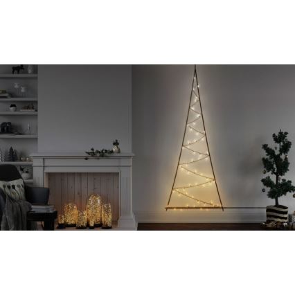 Twinkly - LED RGBW Вулична різдвяна ялинка з регулюванням яскравості LIGHT TREE 70xLED IP44 Wi-Fi