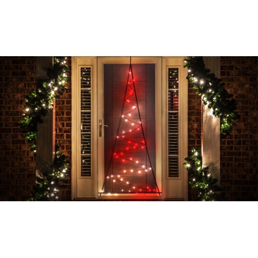 Twinkly - LED RGBW Вулична різдвяна ялинка з регулюванням яскравості LIGHT TREE 70xLED IP44 Wi-Fi