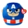 TY - Плюшевая игрушка Squishy CAPTAIN AMERICA 22 см
