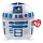 TY - Плюшевая игрушка Squishy R2D2 Star Wars 22 см