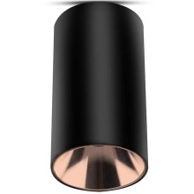 Точечный светильник 1xGU10/35W/230V черный/розовое золото