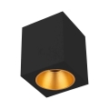 Точечный светильник 1xGU10/35W/230V квадратная черная