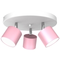 Точечный светильник DIXIE 3xGX53/11W/230V розовый