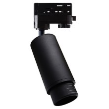 Точечный светильник для 3-фазной трековой системы MICA 1xGU10/25W/230V черный