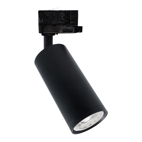Точечный светильник для трековой системы MICA 1xGU10/25W/230V черный
