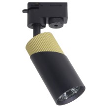 Точечный светильник NEO для трековой системы 1xGU10/8W/230V черный/золотистый