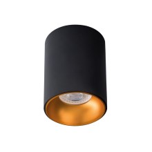 Точечный светильник RITI 1xGU10/10W/230V черный/золотистый