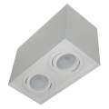 Точечный светильник SIROCO 2xGU10/30W/230V белый