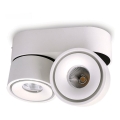 Точковий LED світильник з регулюванням яскравості LAHTI MINI 2xLED/9W/230V 3000K CRI 90 білий