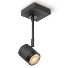 Точковий LED світильник з регулюванням яскравості MANU 1xGU10/5,8W/230V чорний