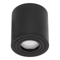 Точковий світильник для ванної кімнати CHLOE 1xGU10/30W/230V IP65 круглий чорний