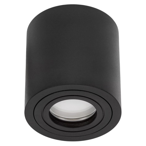 Точковий світильник для ванної кімнати CHLOE 1xGU10/30W/230V IP65 круглий чорний