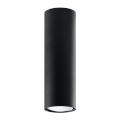 Точковий світильник LAGOS 1xGU10/40W/230V 20 см чорний