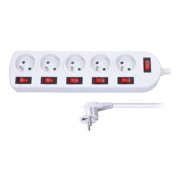 Удлинитель с выключателями 3 м