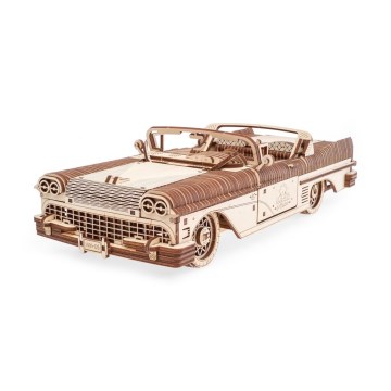 Ugears - 3D дерев'яний механічний пазл Cabriolet