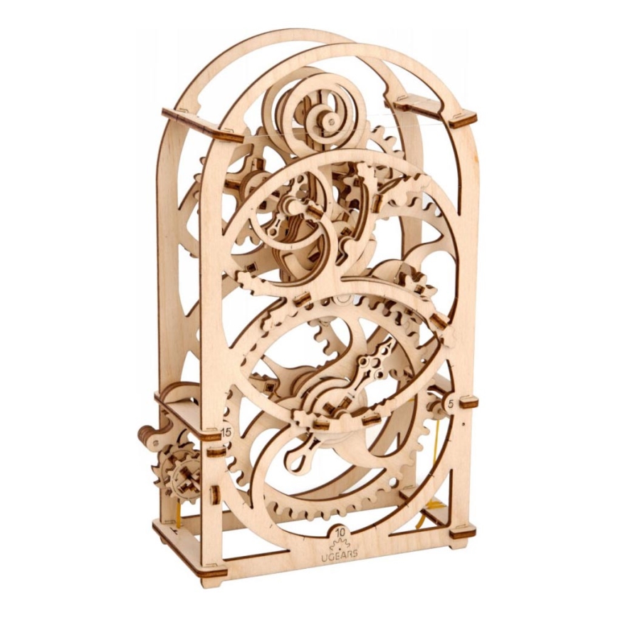 Ugears - 3D дерев'яний механічний пазл Годинниковий механізм