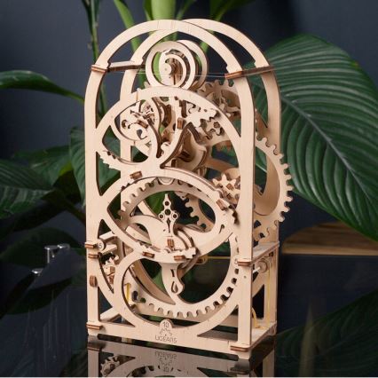 Ugears - 3D дерев'яний механічний пазл Годинниковий механізм