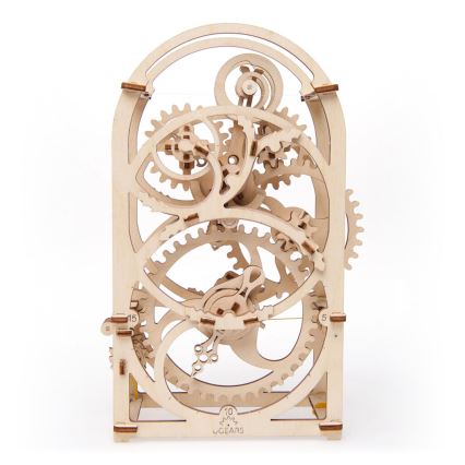 Ugears - 3D дерев'яний механічний пазл Годинниковий механізм