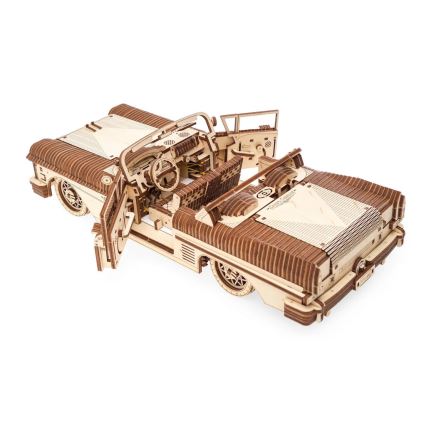 Ugears - 3D деревянная механическая головоломка Cabriolet