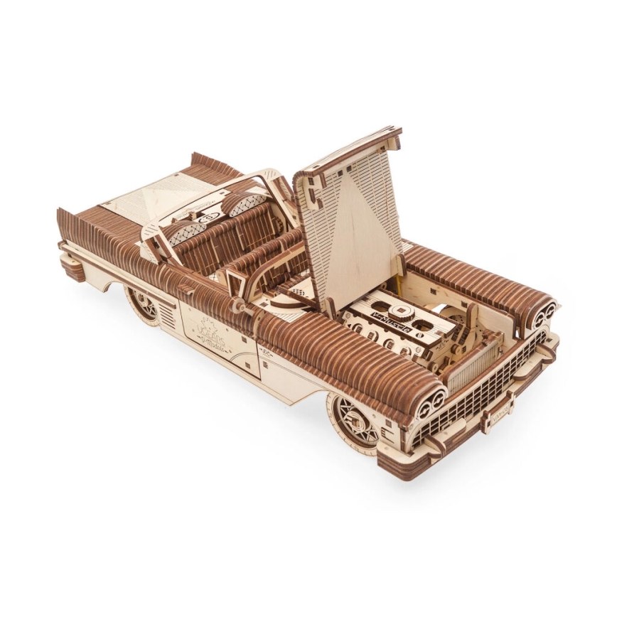 Ugears - 3D деревянная механическая головоломка Cabriolet