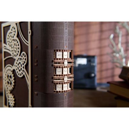 Ugears - 3D деревянная механическая головоломка Книга тайн