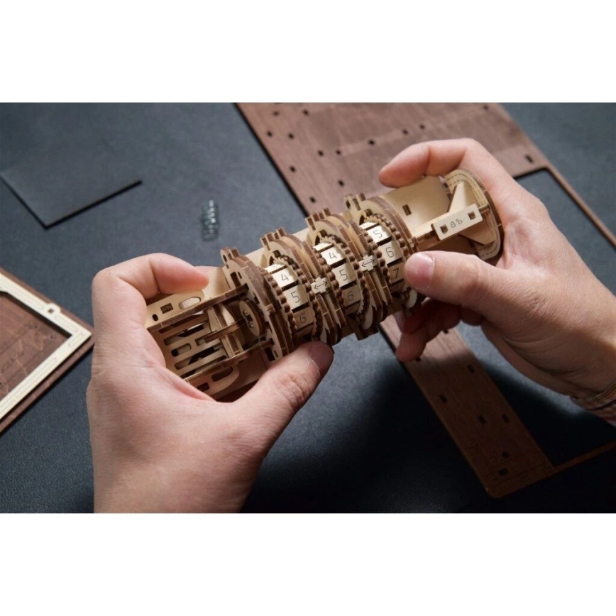 Ugears - 3D деревянная механическая головоломка Книга тайн