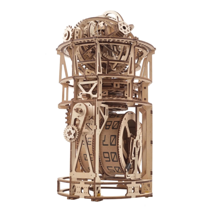 Ugears - Деревянная механическая 3D-головоломка Часовой механизм с турбийоном