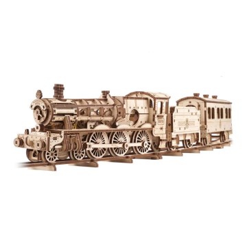 Ugears - Деревянная механическая 3D-головоломка Гарри Поттер Хогвартс-экспресс