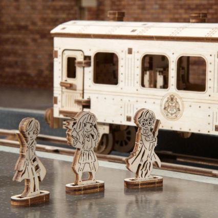 Ugears - Деревянная механическая 3D-головоломка Гарри Поттер Хогвартс-экспресс